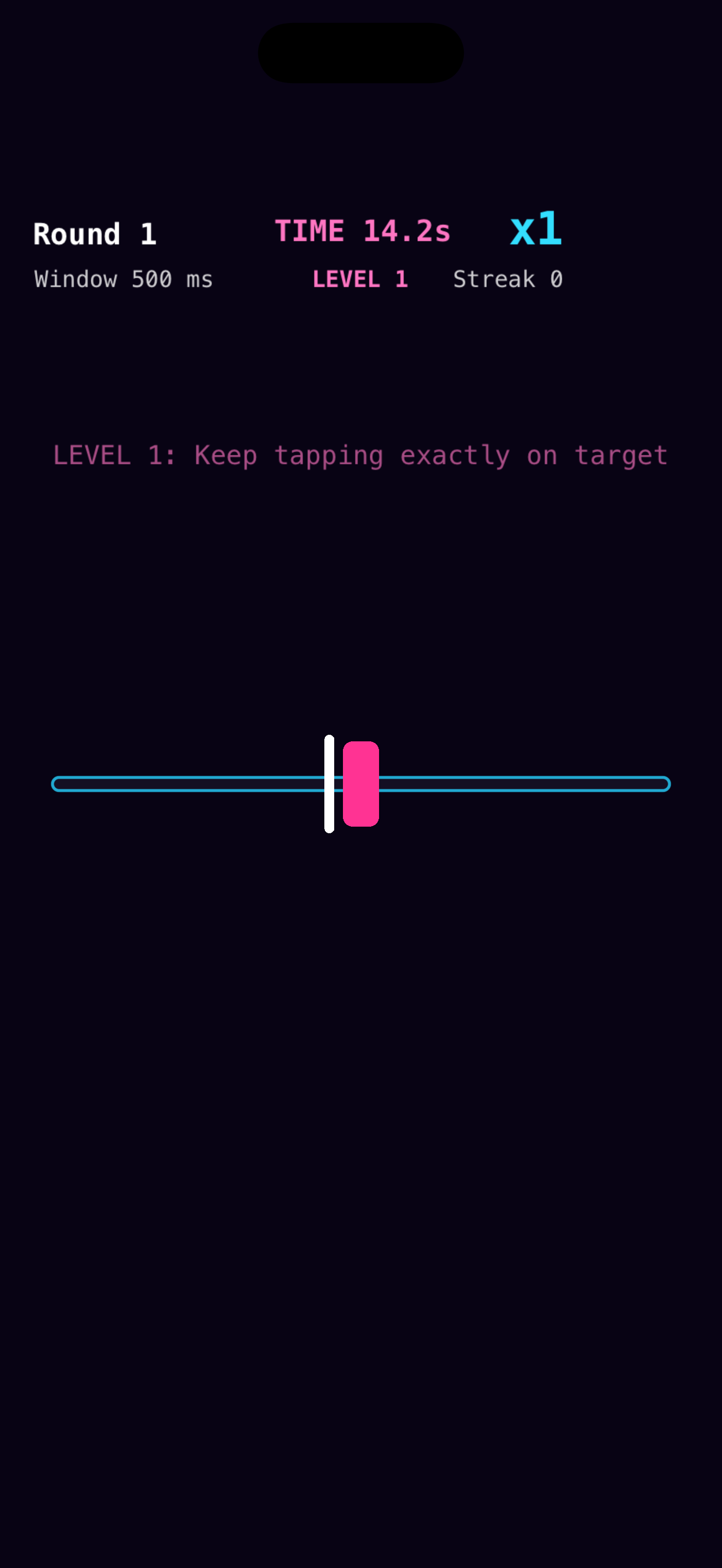 Don't Tap overlay screen